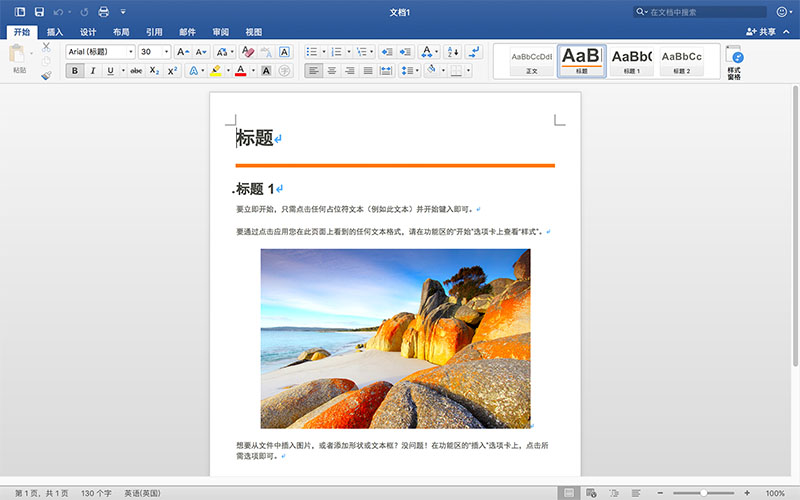 Microsoft Office 2019 for Mac 16.53 中文永久激活版支持M1(可登录更新)