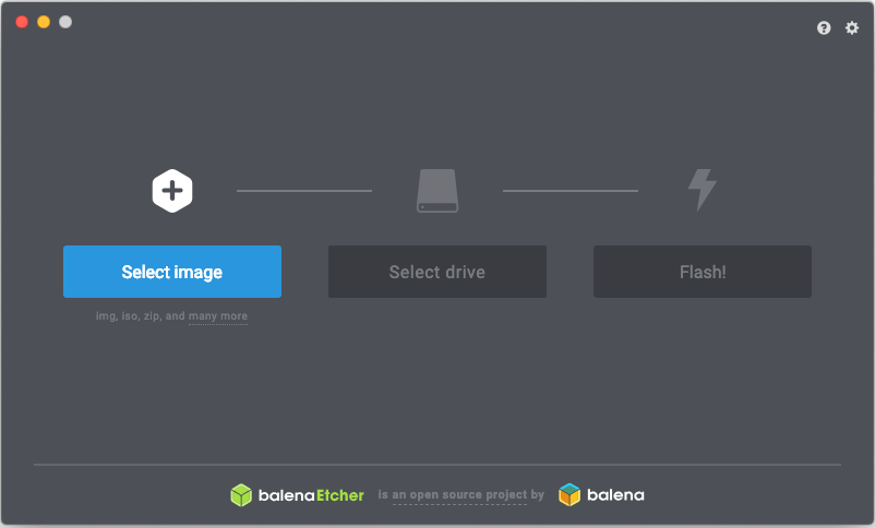 balenaEtcher  For Mac 1.7.9 免费开源的镜像制作工具,强烈推荐