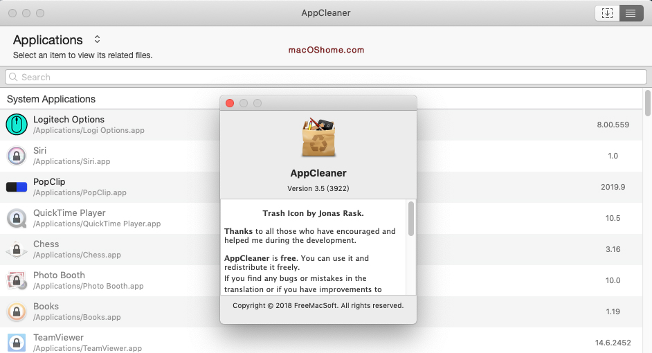 AppCleaner For Mac 3.6 App卸载清理工具 装机必备的卸载软件