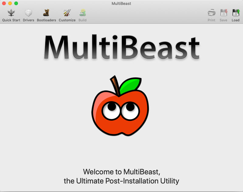 MultiBeast 10.4.0  黑苹果驱动安装程序