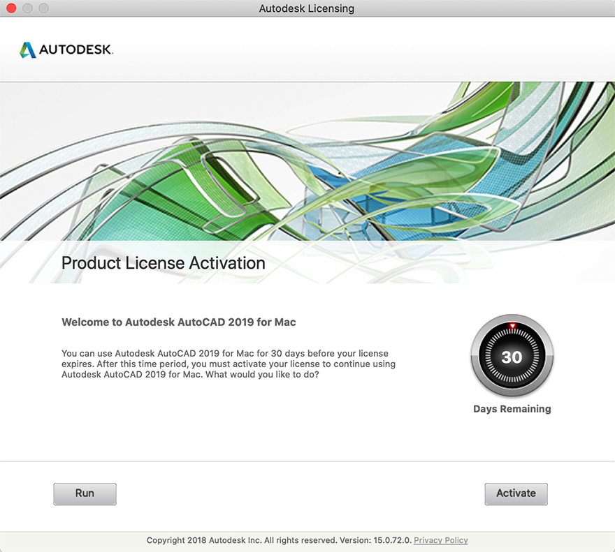 Autodesk AutoCAD 2019.0.1 for Mac 中文汉化破解版