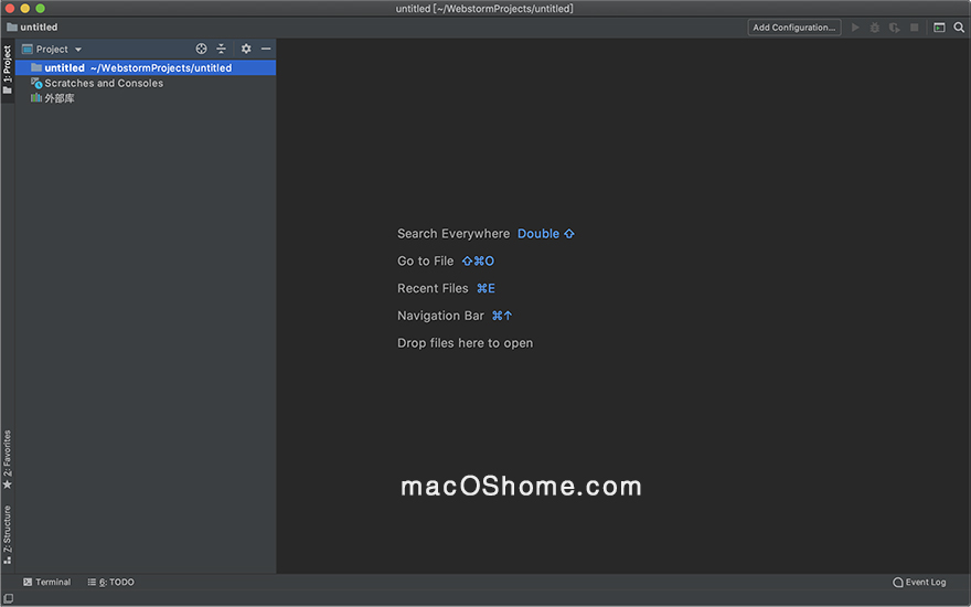WebStorm for Mac v2019.3 中文破解版 Web前端开发工具