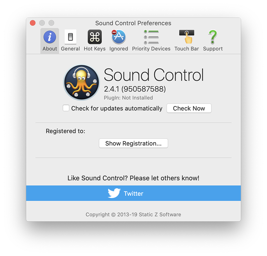 Sound Control 2.4.3 音量控制及输出设备管理,单独控制每个APP音量