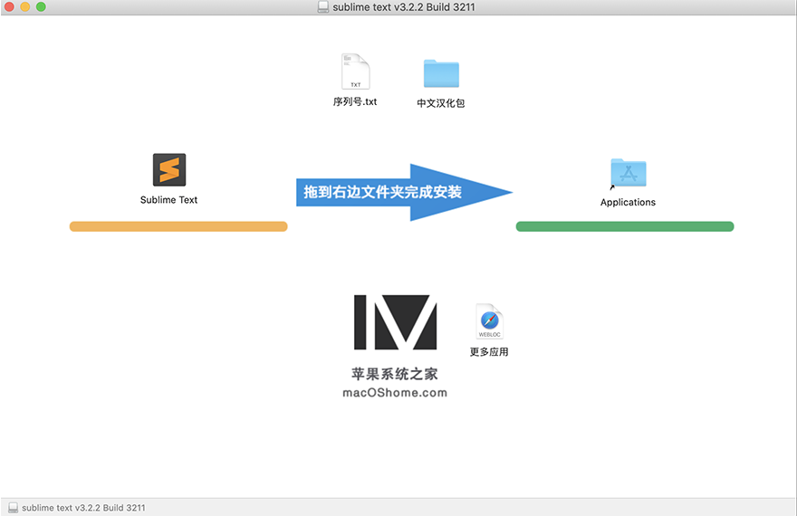 sublime text v3.2.2 Build 3211 中文汉化版带注册码