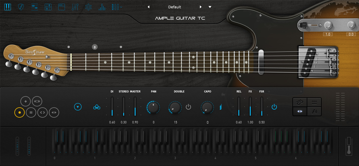 Ample Sound Ample Guitar TC For Mac v3.7.0 音乐扩展包