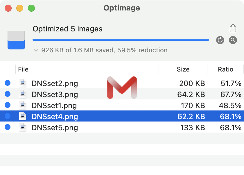 Optiimage for Mac v3.5.1 高级图片压缩优化工具