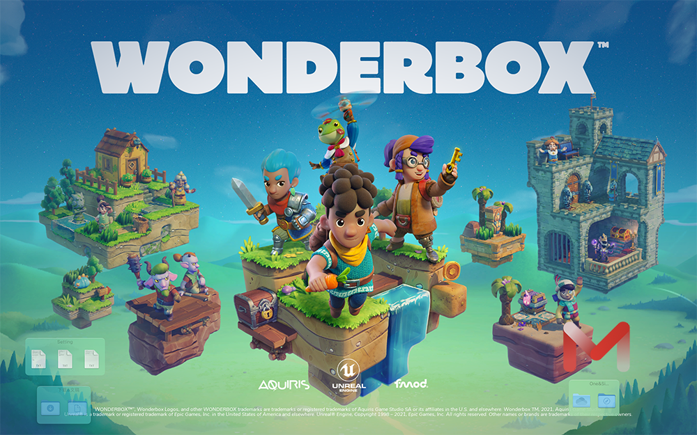 Wonderbox for Mac v1.3.1 神奇宝盒：冒险建造者动作冒险游戏