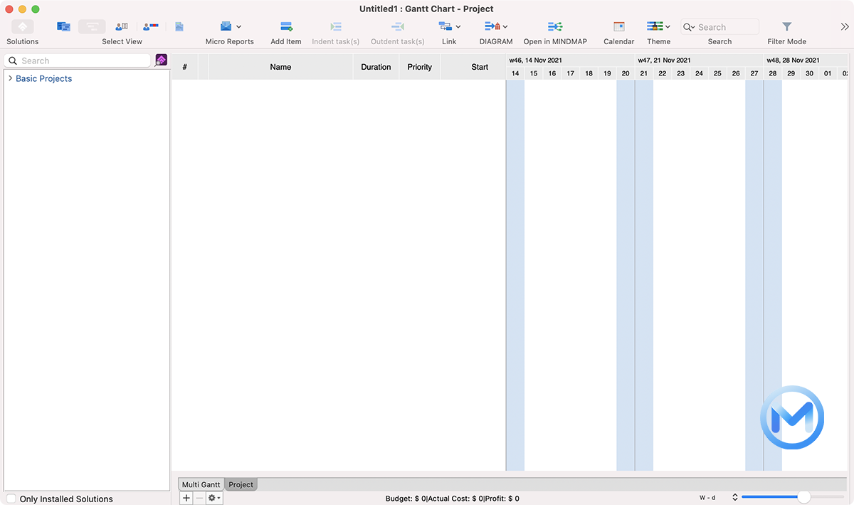 ConceptDraw PROJECT for Mac v12.1.0.204 项目管理工具