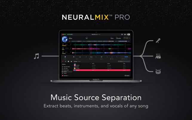 Neural Mix Pro  v1.1.1(fix) 提取乐器和人声软件