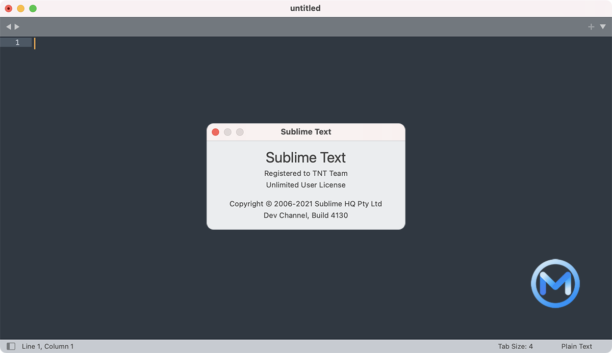 Sublime Text 4 for Mac Build 4130 中文汉版