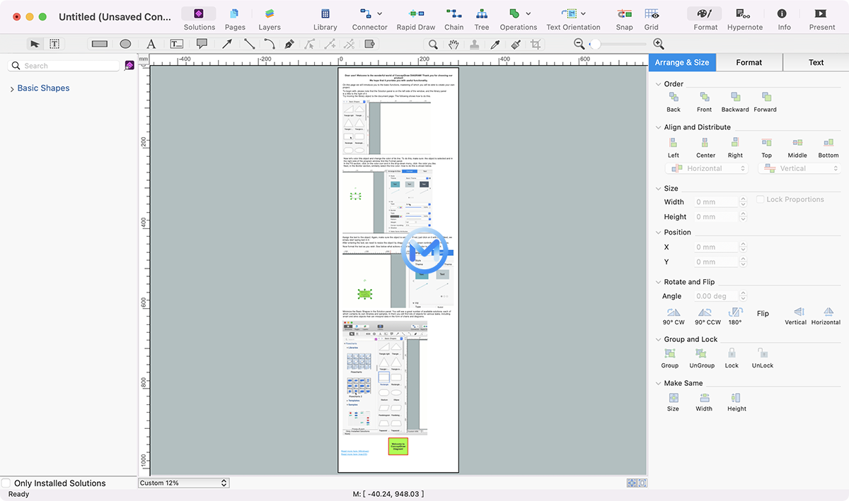 ConceptDraw DIAGRAM  For Mac v16.0.0.424矢量图形设计软件