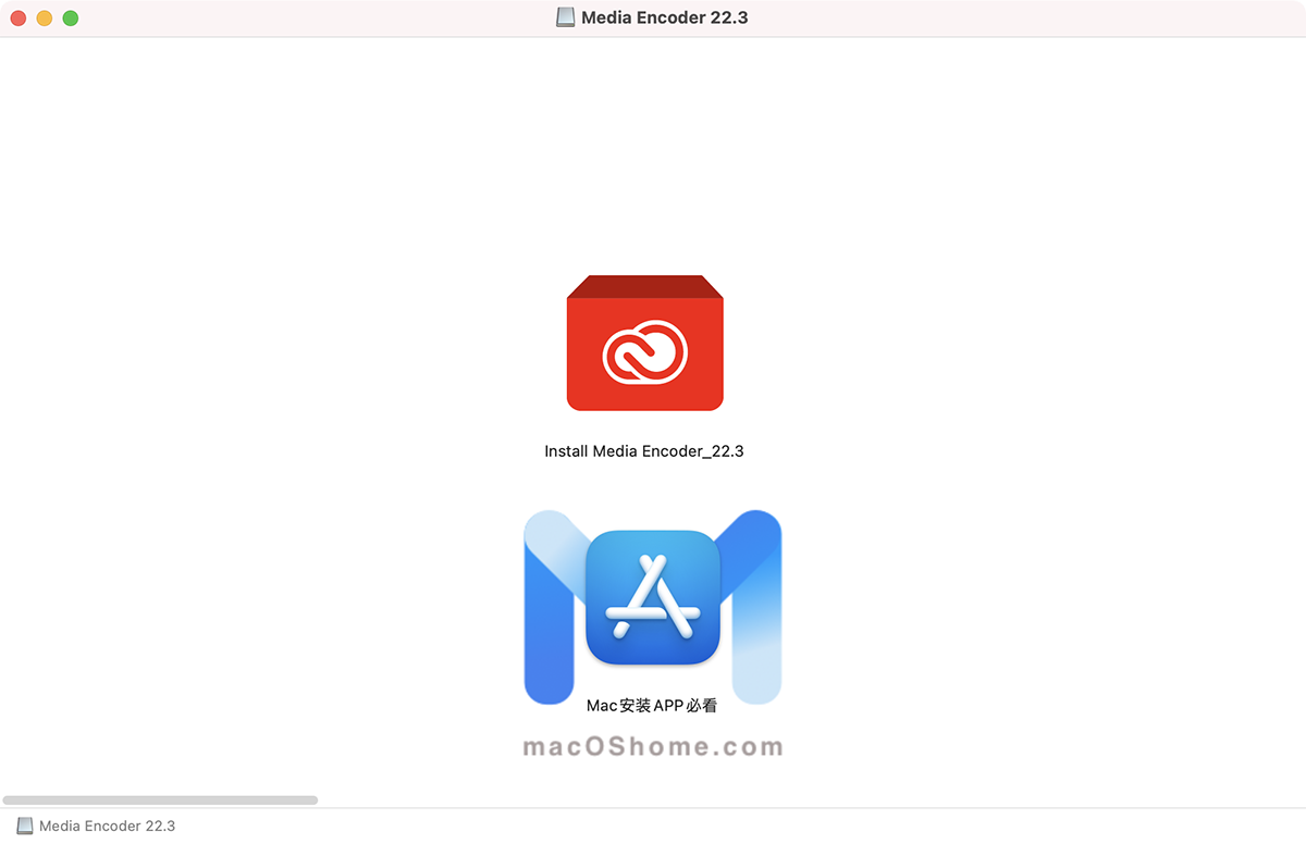 Adobe Media Encoder 2022 For Mac v22.3 Me中文版支持M1