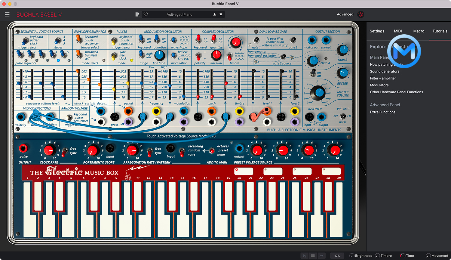 Arturia Buchla Easel V For Mac v1.13.1 音乐插件 苹果系统之家