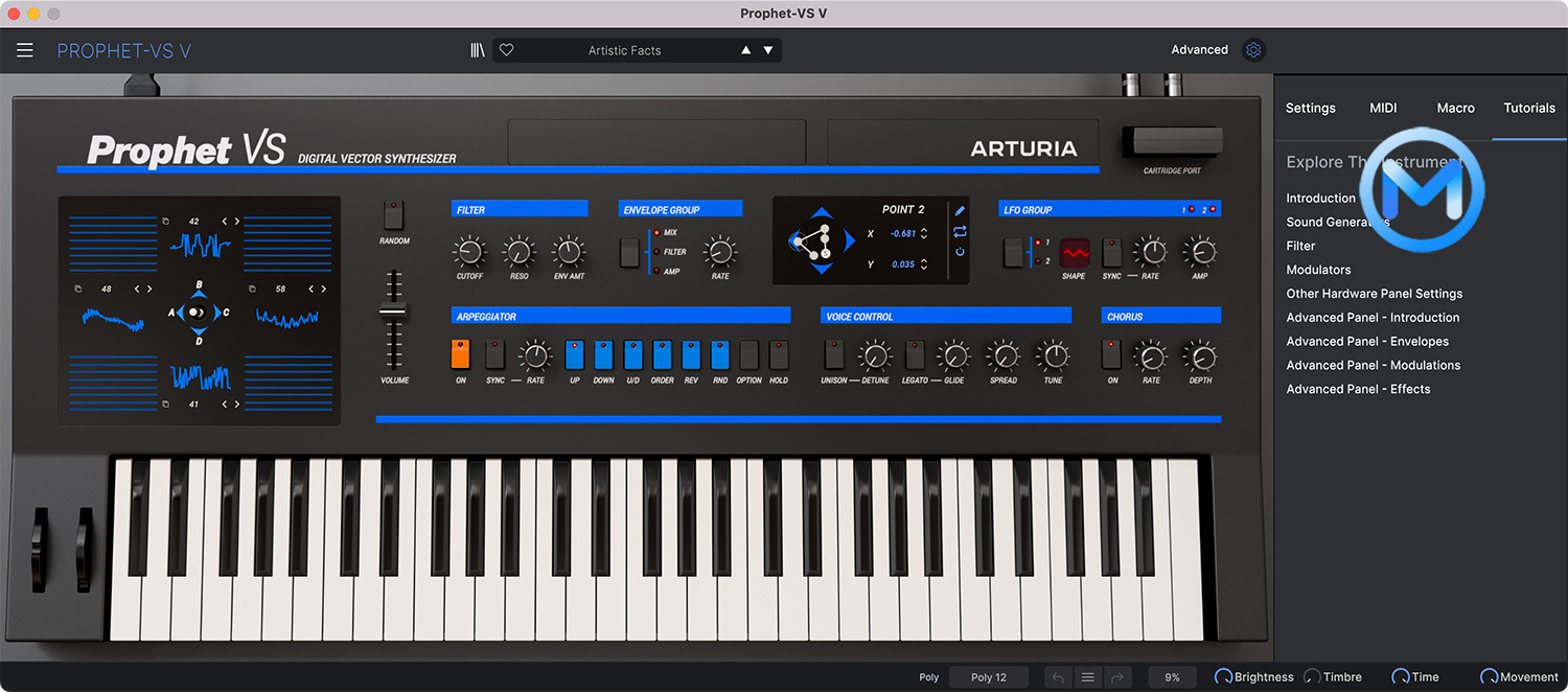 Arturia Prophet-VS V For Mac v1.3.3 6109插件 - 苹果系统之家