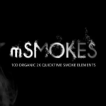 motionVFX mSmokes 100 个视频合成烟雾元素