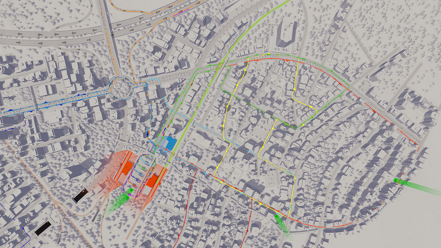 城市:天际线 Cities: Skylines For Mac v1.16.1-f2 模拟游戏中文版包含全DLC