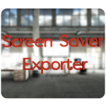 Screen Saver Exporter For Mac v1.3.3 导出为屏幕保护程序