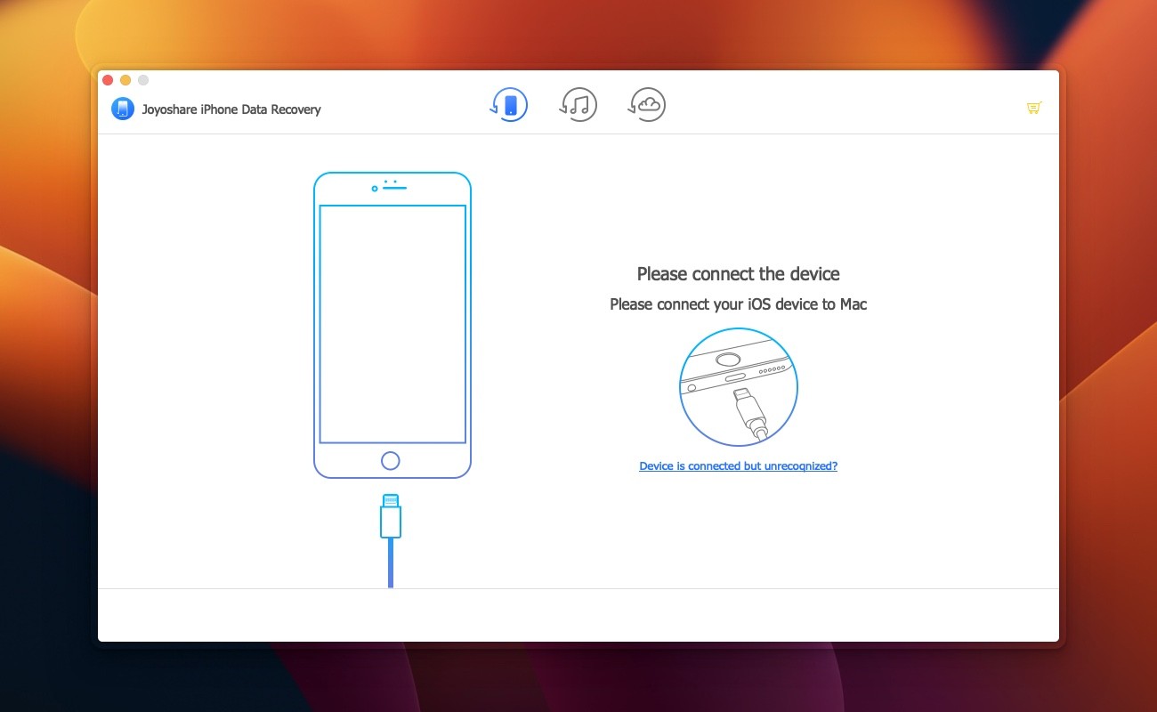 Joyoshare iPhone Data Recovery For Mac v2.4.0 iPhone数据恢复工具 苹果系统之家