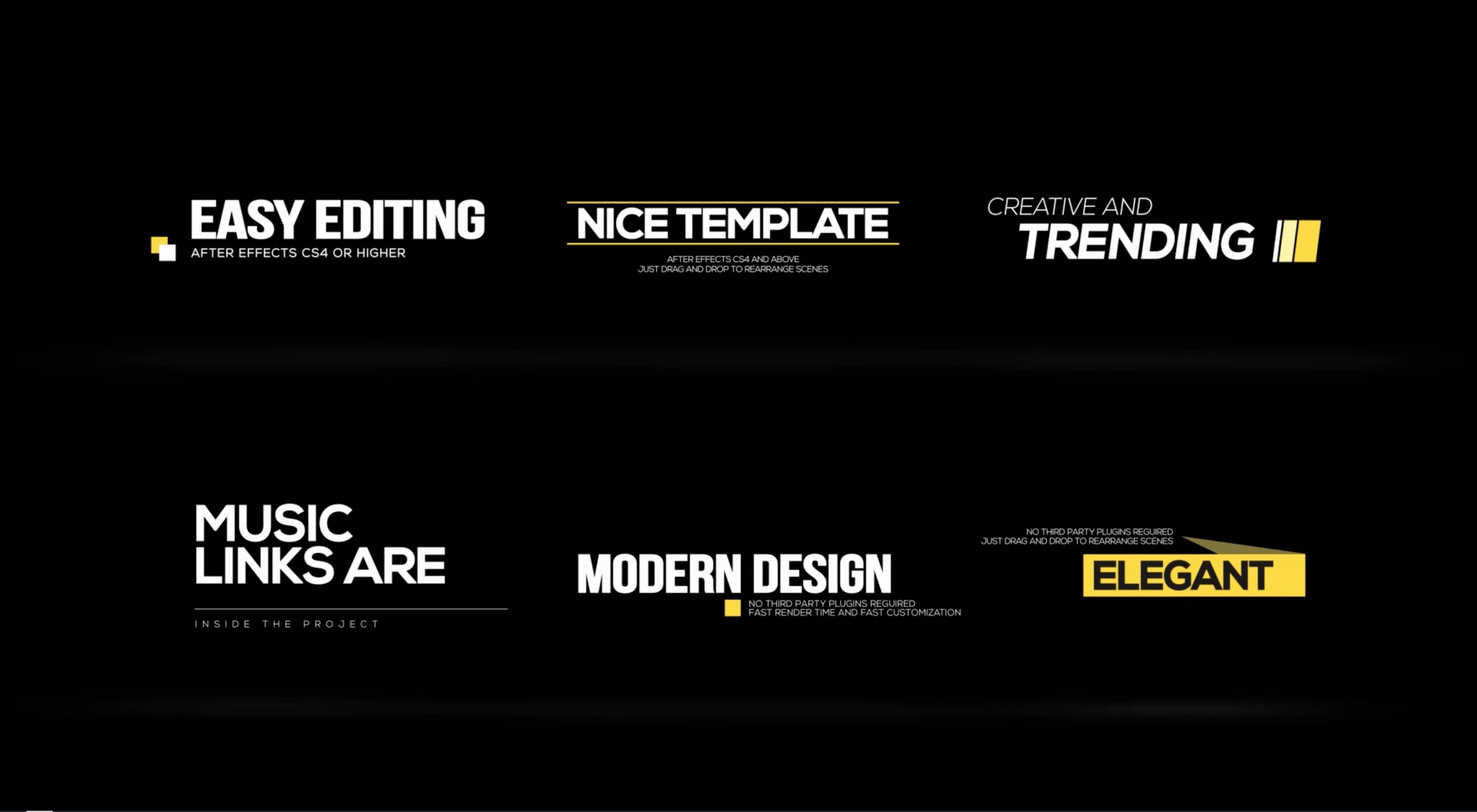 Minimal Titles Pack For Fcpx 标题插件 - 苹果系统之家