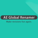 AE Global Renamer 2 For Mac v2.3.8 AE重命名插件