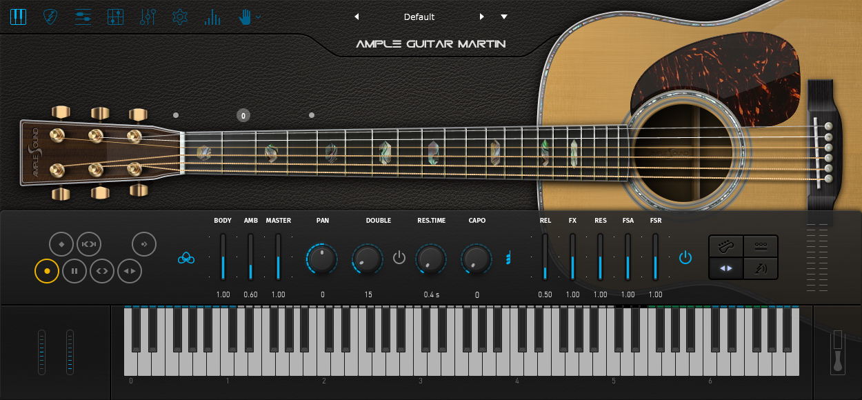 Ample Sound Ample Guitar M For Mac v3.7.0 美式民谣吉他原声