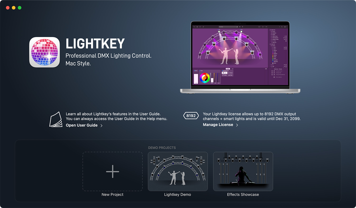 Lightkey For Mac v4.5.1 灯光控制软件 苹果系统之家