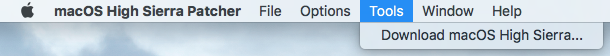 macOS High Sierra Patcher v2.7.0让老旧Mac电脑安装升级macOS High Sierra