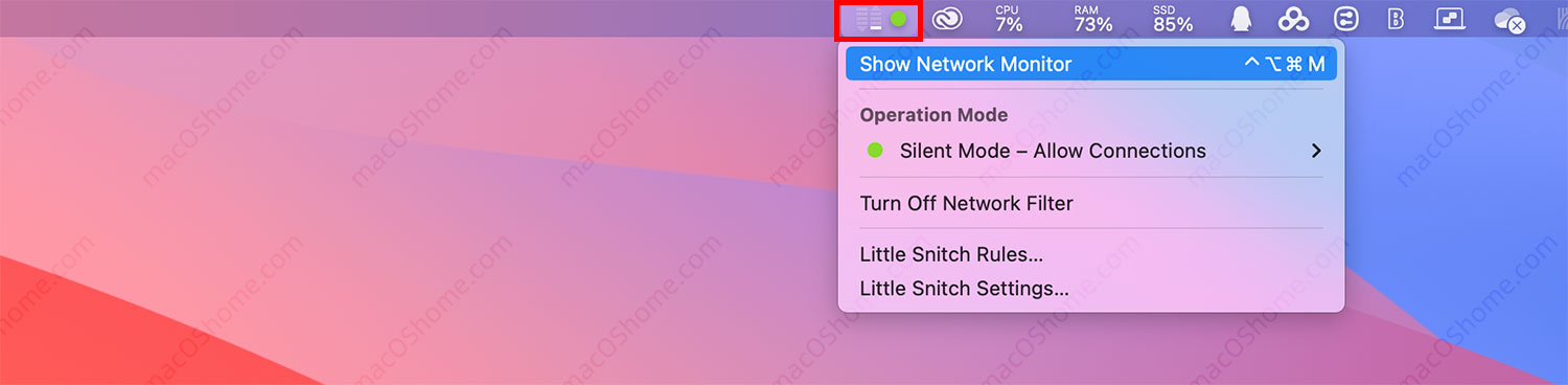 Little Snitch 防火墙屏蔽软件联网教程