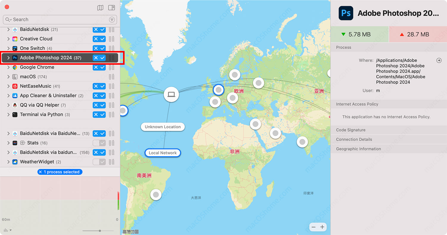 Little Snitch 防火墙屏蔽软件联网教程