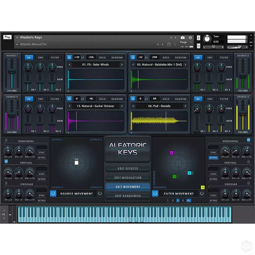 Ergo Kukke Aleatoric Keys KONTAKT 音乐扩展