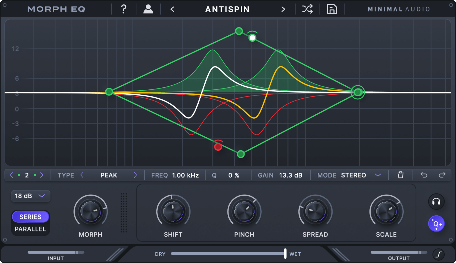 Minimal Audio Morph EQ For Mac v1.1.3r3 音乐插件