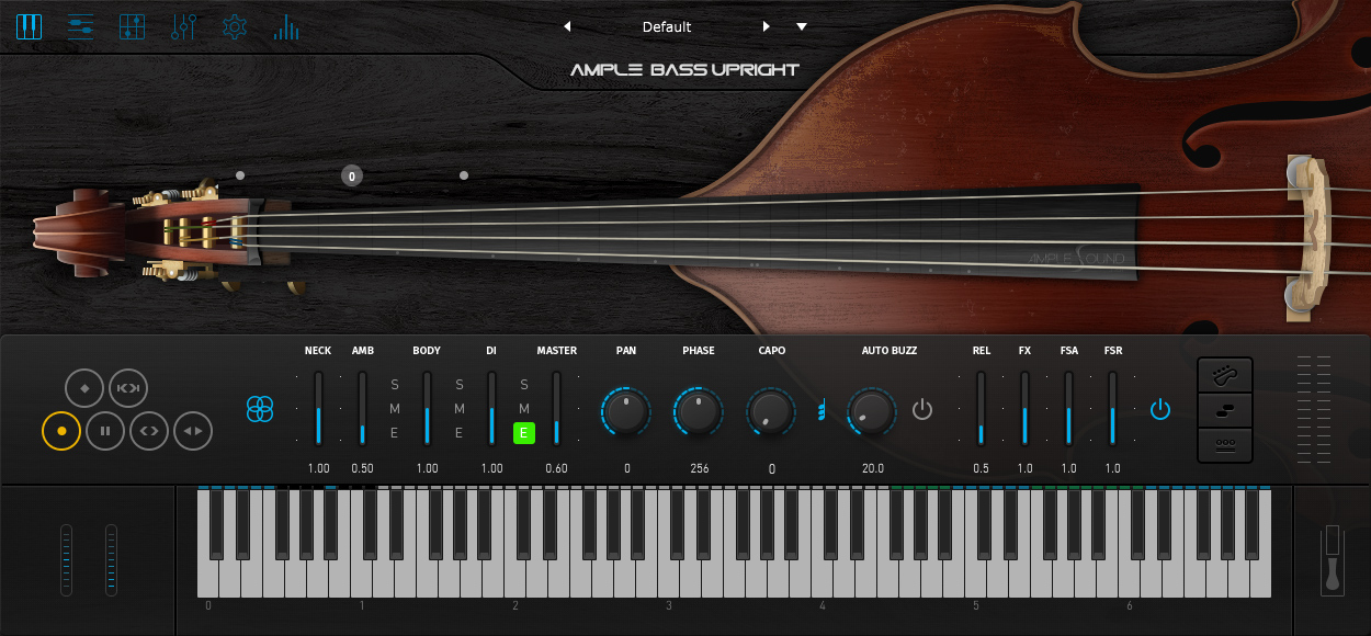 Ample Sound Ample Bass Upright For Mac v3.6.0 音乐插件