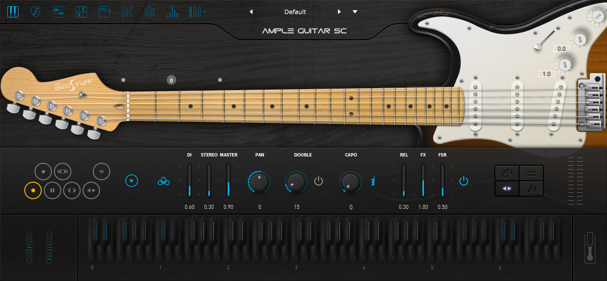 Ample Sound Ample Guitar SC v3.7.0 音乐插件Win版